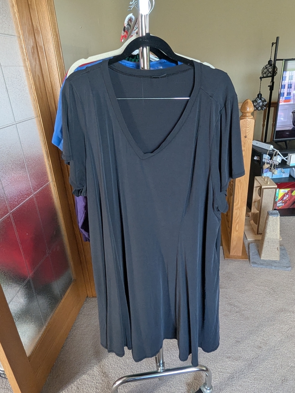 🩵Torrid short sleeve vneck dress 4